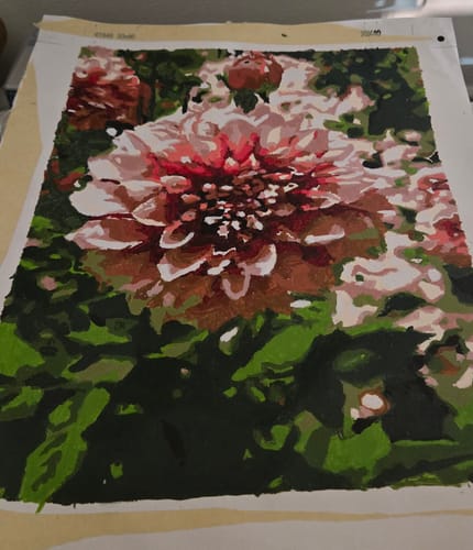 Customer photo review of Dahlia Flower