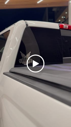 Customer video review of Shine Supply Decal - Chrome 6"