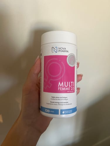 Customer photo review of Nova Pharma - Multi Vitamines pour femmes 2.0 120 caps