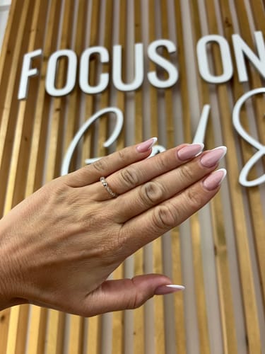 Customer photo review of EARTH STONE STRETCH RINGS (POS)