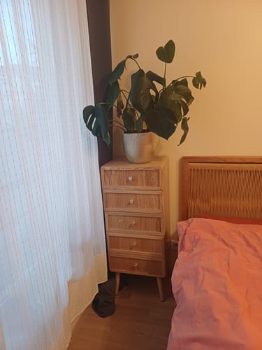 undefined review of Calicosy - Hoog ladekast 5 laden AVA - H100 cm - Lamellen image 1 out of 1