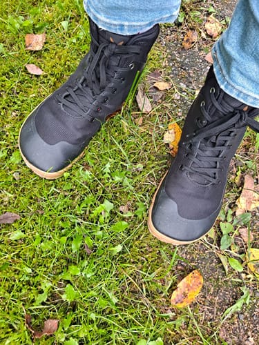 Customer photo review of Vaistoa Tuohi -paljasjalkaretkeilykengät