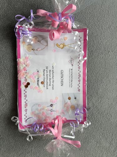 Customer photo review of Geschenkgutschein zum Ausdrucken