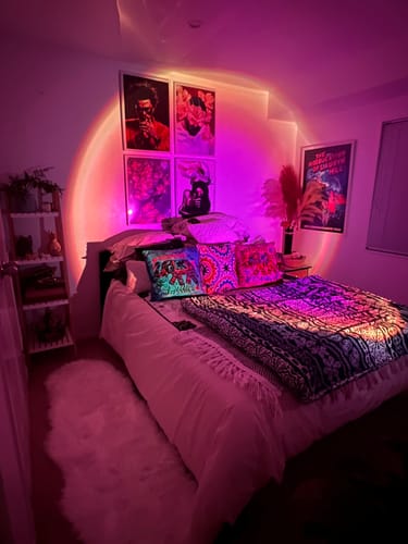 Customer photo review of Sunset Lamp