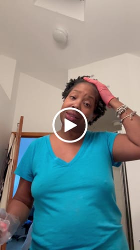 Customer video review of Instant Dye Shampoo