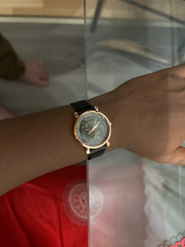 Customer photo review of Off Road Car - Personalized Name Watch