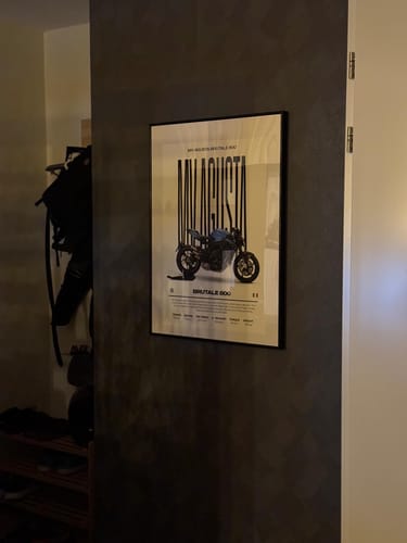 Femke V. review of Modern Custom Motorcycle Poster image 1 out of 2