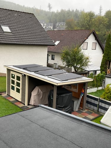 Customer photo review of MC4-Verlängerungskabel (1 Paar, 4mm²)