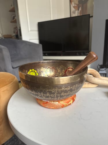 Customer photo review of 7 Chakra Singing Bowl