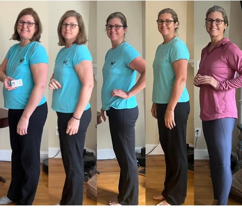 Customer photo review of Semaglutide Weight Loss Program Three Months