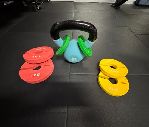 Customer photo review of Add-On Flex Plates Colored | Paar