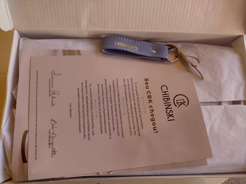 Customer photo review of Sandália Gisele Couro Rosê