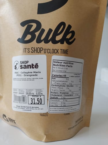 Customer photo review of VRAC - Collagène Marin (POS)