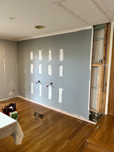 Customer photo review of Light Walnut | Acoustic Panel (Beige Felt)