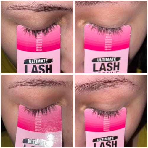 Customer photo review of LASHCOCA!NE & BROWCOCA!NE Set