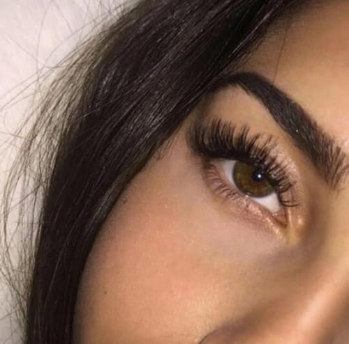 Customer photo review of Toplash eyelash and eyebrow growth serum — 3ml