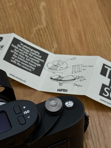 Customer photo review of Air Clicker – Soft Release Button (Titanium)