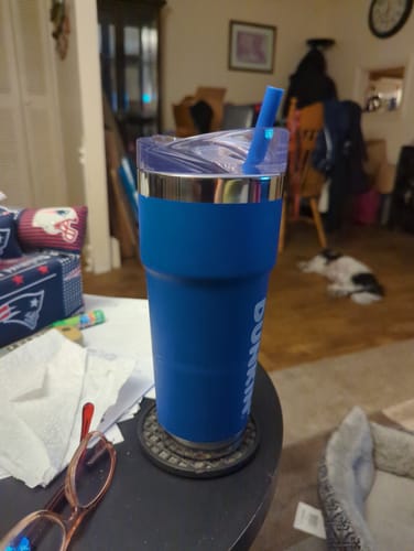 Customer photo review of WICKED Blue Raspberry Clear Whey Isolate Protein Powder (PRE ORDER)