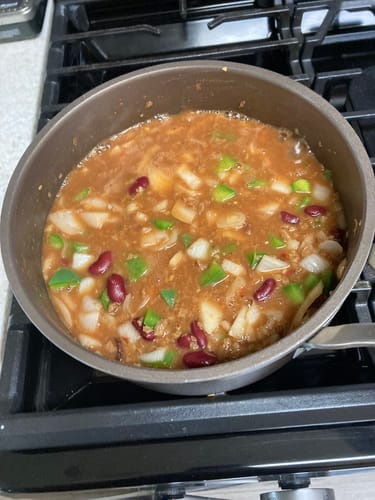 Customer photo review of Homestyle Chili