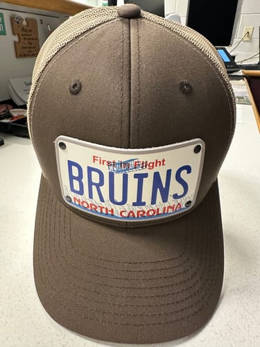 Customer photo review of North Carolina Plate Hat