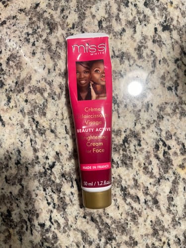 Customer photo review of Fair & White Miss White Beauty Active Brightening Cream for Face 50 ml / 1.6 Fl Oz