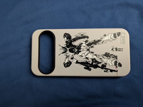 Customer photo review of Zero Frame Pixel Case