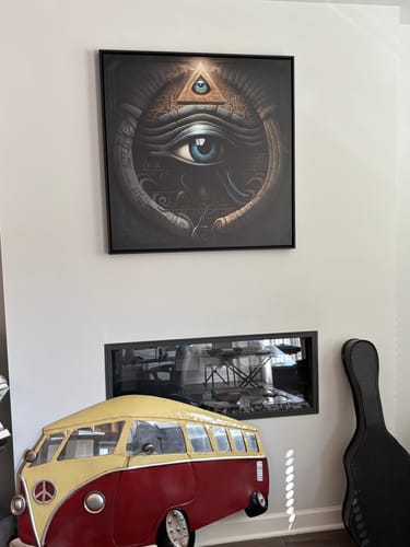 Customer photo review of Eye Of Horus - TooplesArt