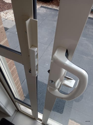 Customer photo review of Patio Pet Door Insert