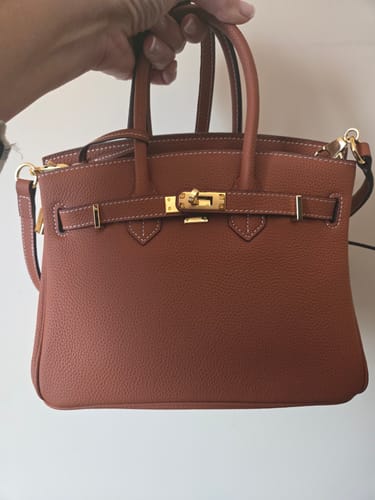 Customer photo review of Warkin Bags Real Leather