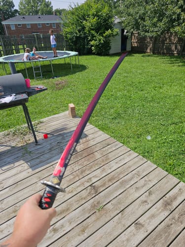 Customer photo review of Sekiro's Katana(Sekiro: Shadows Die Twice)