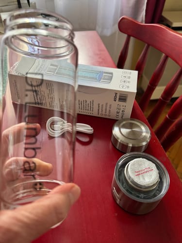 Customer photo review of Hydrofresh Hidrogénes víz készítő üveg