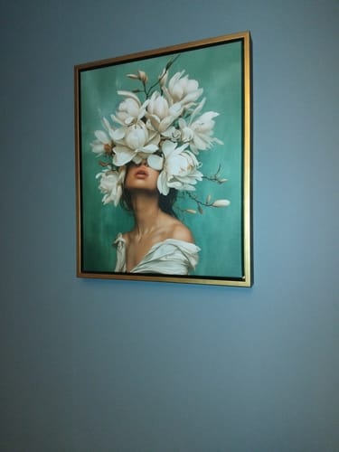 Customer photo review of Tranquil Muse Print