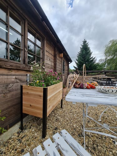 Customer photo review of Raised Garden Bed - 46cm x 92cm x 76cm
