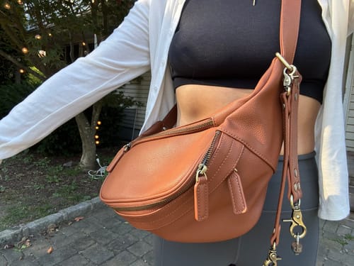 Customer photo review of LOULEX fanny pack