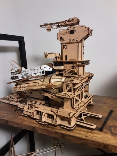 Customer photo review of Space Shuttle 3D Wooden Puzzle