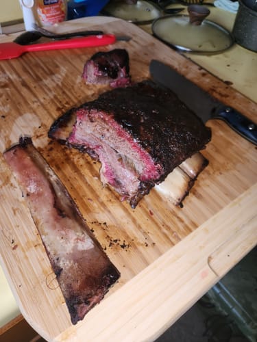 Customer photo review of USDA Choice Bone-In Short Ribs