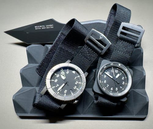 Customer photo review of Glomar Explorer - Hook And Loop Watch Strap