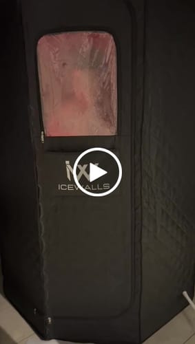 Customer video review of Sauna Portátil 2.0 + Alfombra antideslizante GRATIS