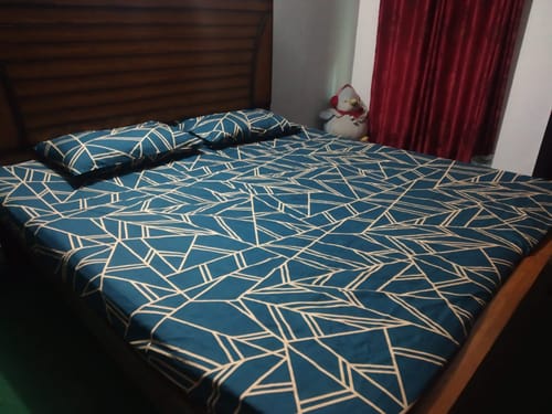 Customer photo review of EMBER bedsheet set - 3 pcs
