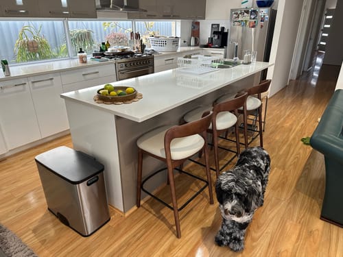 Customer photo review of Ellery 67cm Kitchen Bar Stool "Create Your Own"