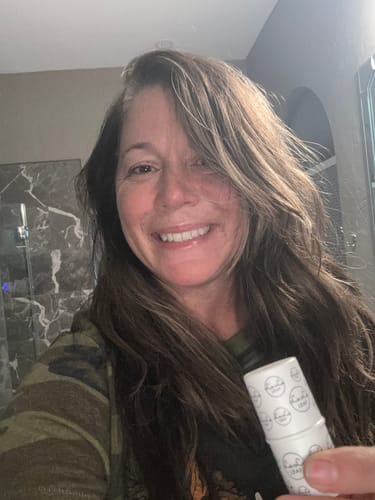 Customer photo review of La La Lips - Moisturizing Lip Balm