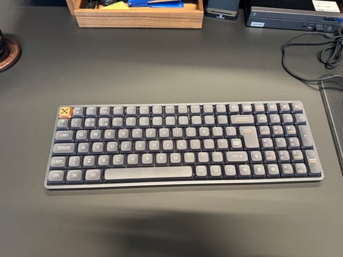 Customer photo review of IQUNIX Magi75/96 Aluminum Low Profile Mechanical Keyboard