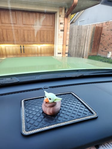 Customer photo review of Baby Yoda Grogu Star Wars Duck