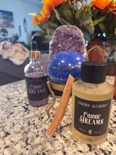 Customer photo review of COSMIC DREAMS W/MAGNESIUM BODY OIL