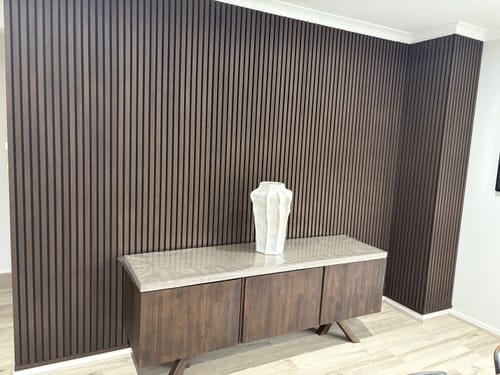 Customer photo review of Espresso | Acoustic Panel