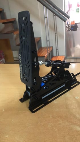 Customer photo review of Simsonn Pro X Ultra Sim Racing Pedal with Haptic Reactor Optional