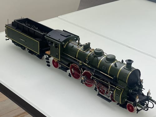 Reseña con foto de un cliente sobre Maqueta Tren S3/6 BR-18