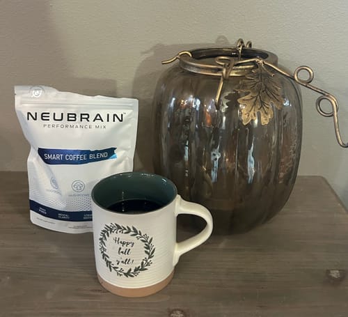 Customer photo review of Neubrain Smart Coffee (#1 Mushroom Coffee) + FREE Gifts