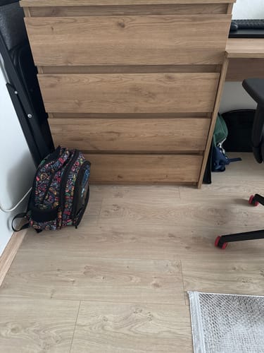 Customer photo review of Rani BE102 Şifonyer 4 Çekmeceli Yatak Odası Bebek Odası Sepet Ceviz 91 x 80 Cm