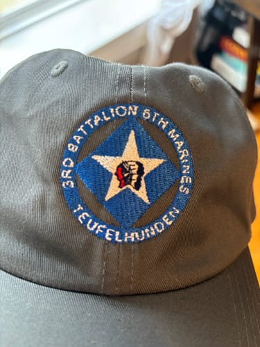 Customer photo review of 3rd Bn 6th Marines (3/6 Marines) Embroidered Under Armour® Dad Hat